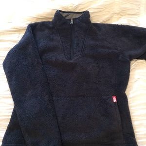 North Face set of fleece pullover and pants. Gorilla Suit!